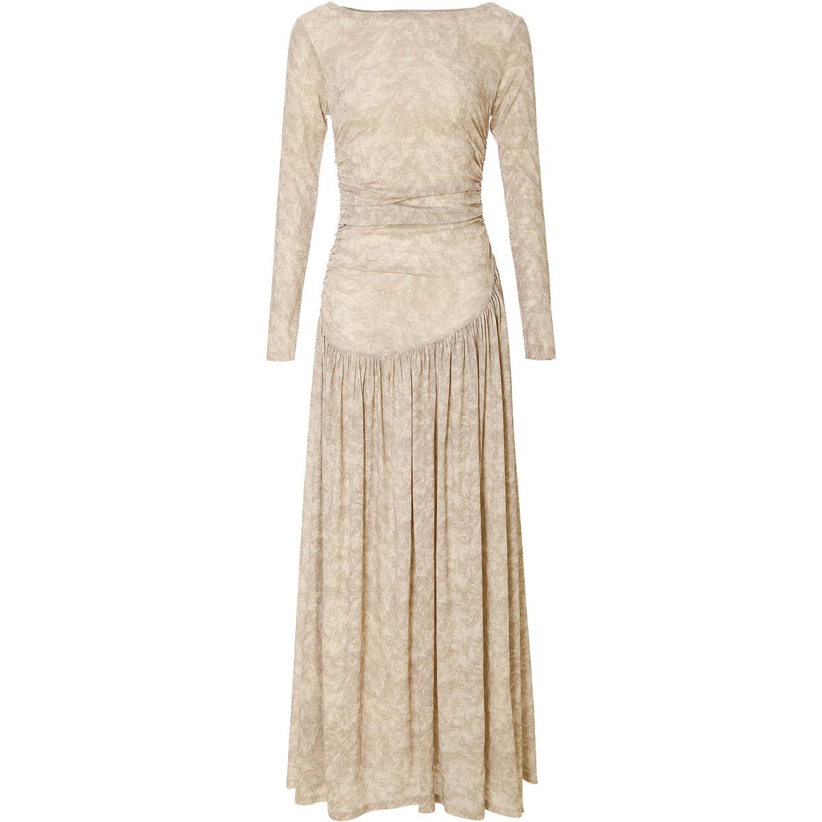 French Chanel-Style Knit Long Dress