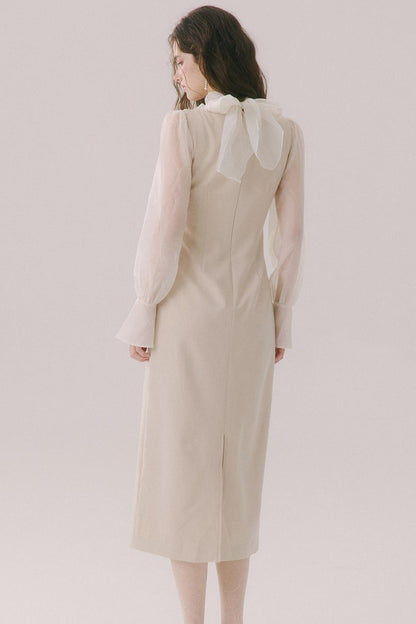 French Chanel-Style Ribbon Blouse