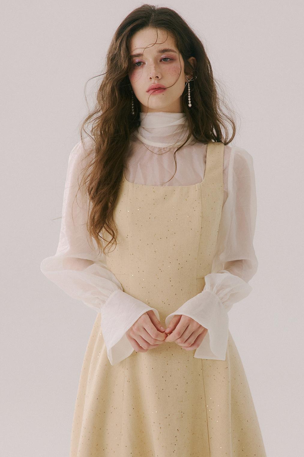 French Chanel-Style Ribbon Blouse
