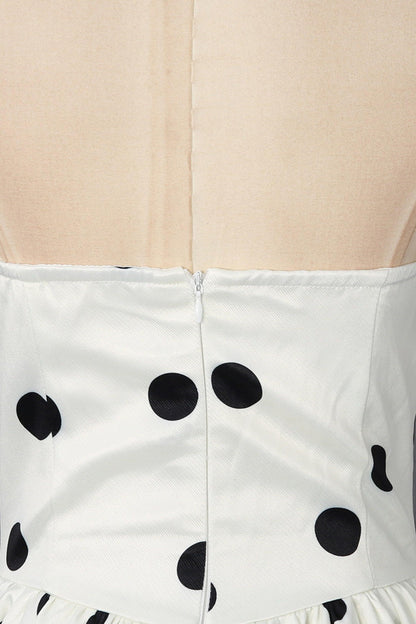 Vintage French Halter Polka Dot Fairy Dress