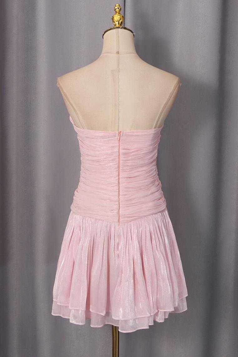 Niche Cape Cover-Up & Strapless Inner Dress Set