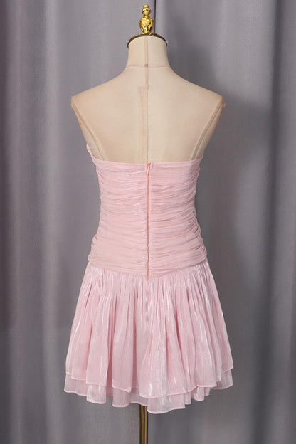 Niche Cape Cover-Up & Strapless Inner Dress Set