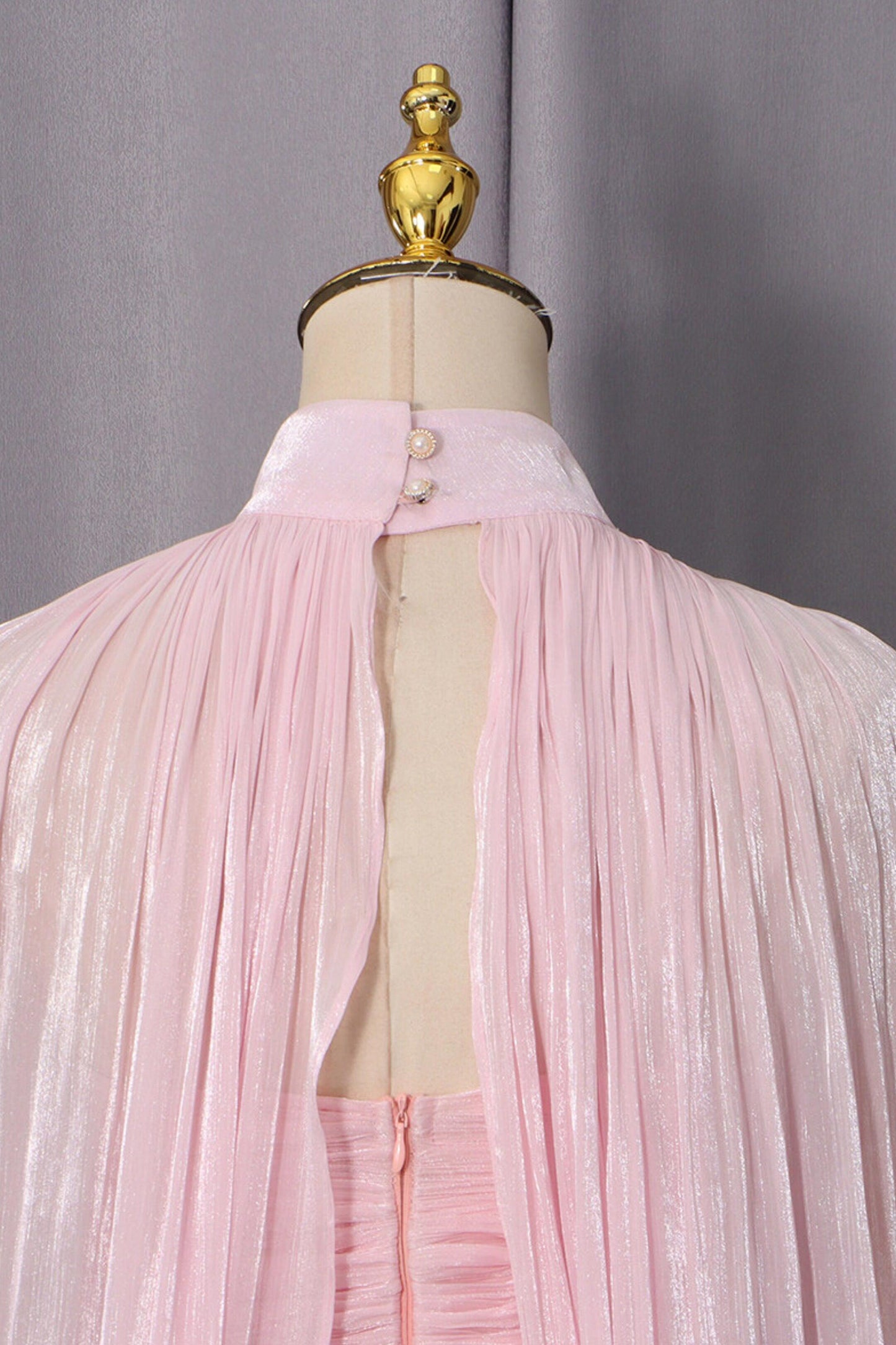 Niche Cape Cover-Up & Strapless Inner Dress Set