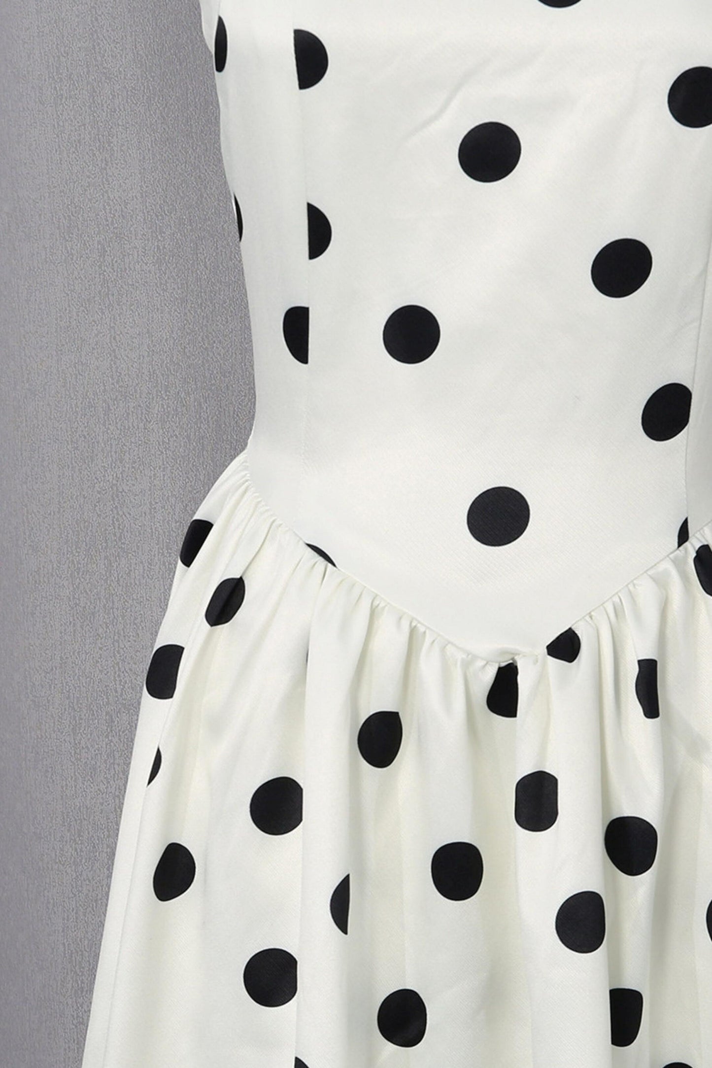 Vintage French Halter Polka Dot Fairy Dress