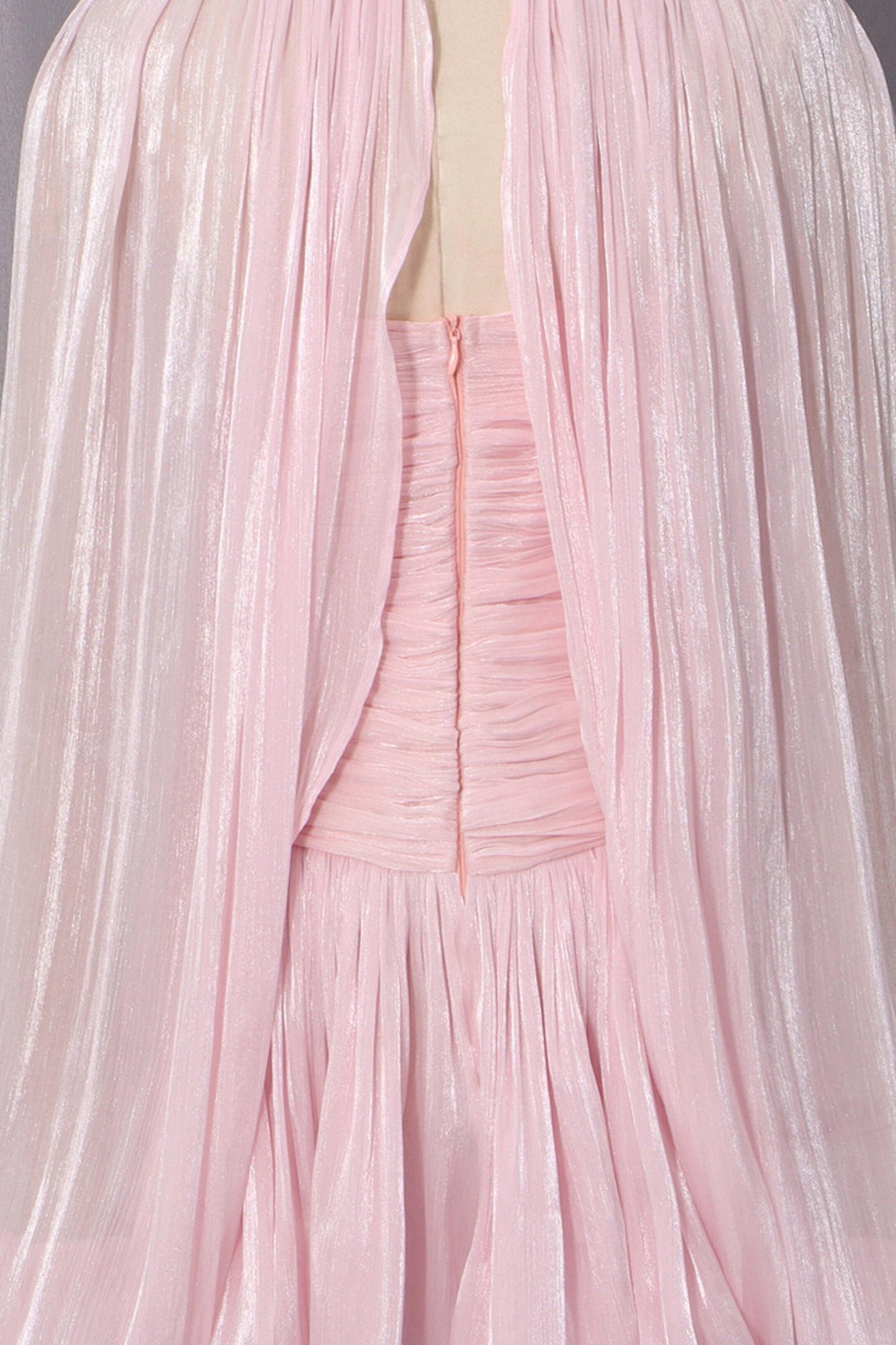 Niche Cape Cover-Up & Strapless Inner Dress Set