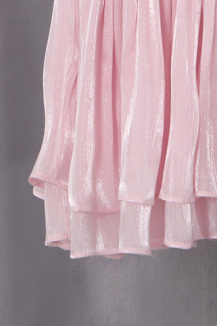 Niche Cape Cover-Up & Strapless Inner Dress Set