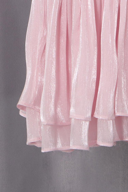 Niche Cape Cover-Up & Strapless Inner Dress Set