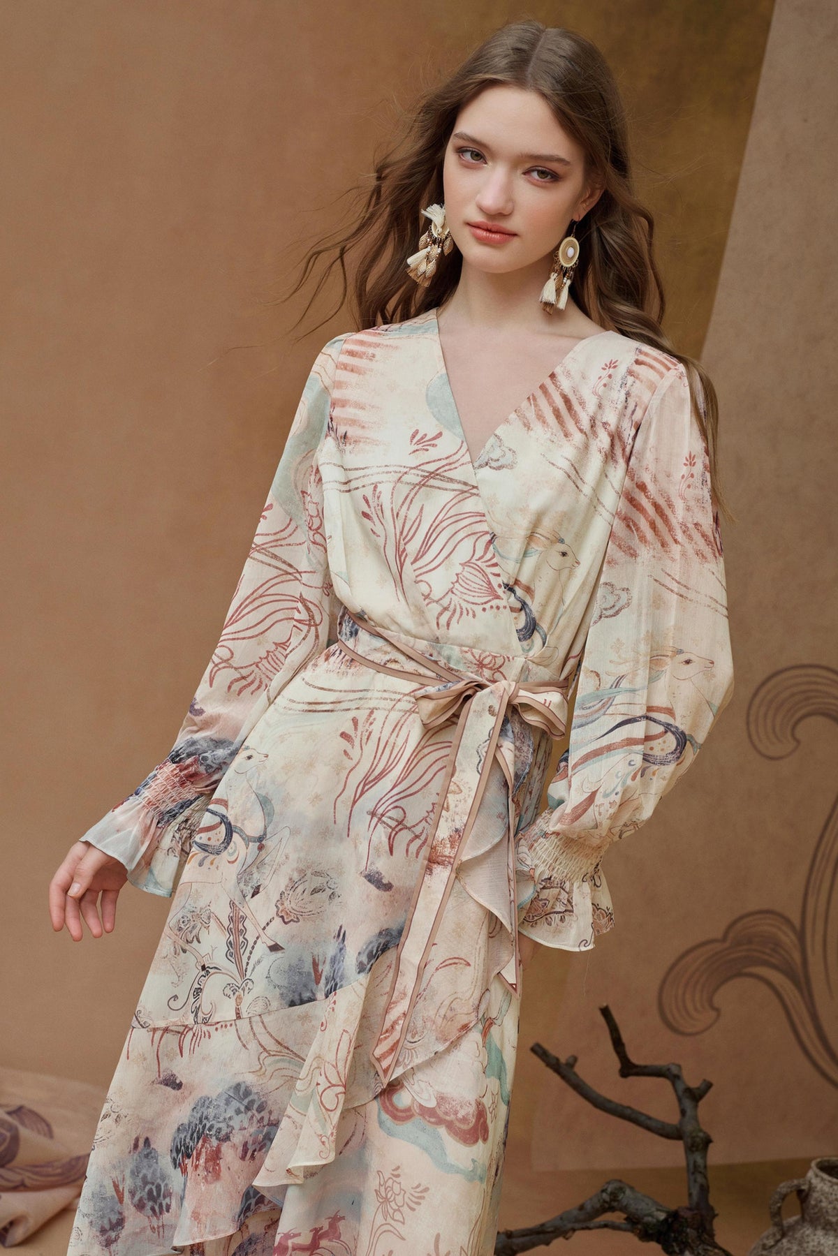 Heritage Inspired Ethnic Long Dress