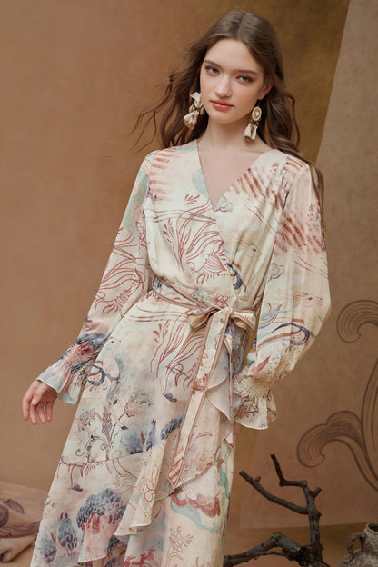 Heritage Inspired Ethnic Long Dress