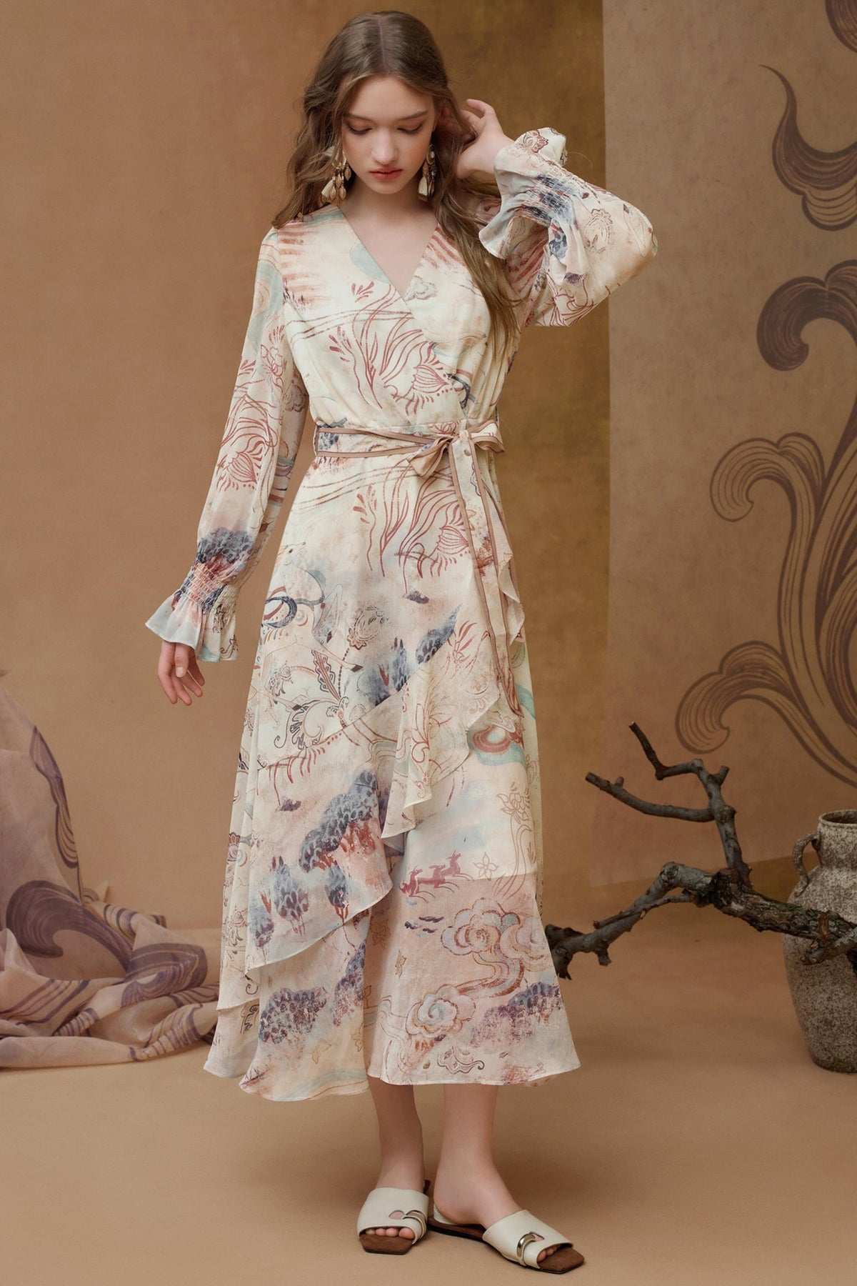 Heritage Inspired Ethnic Long Dress