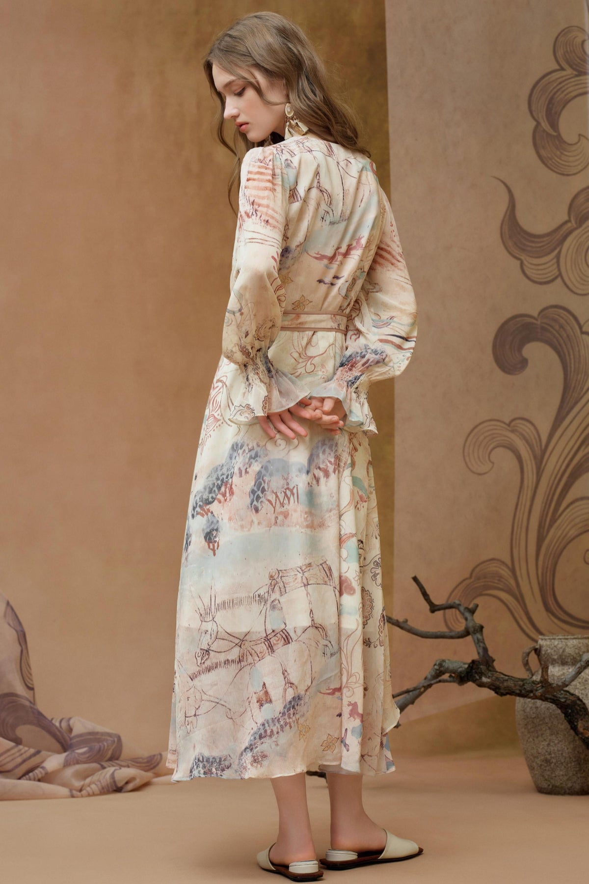 Heritage Inspired Ethnic Long Dress