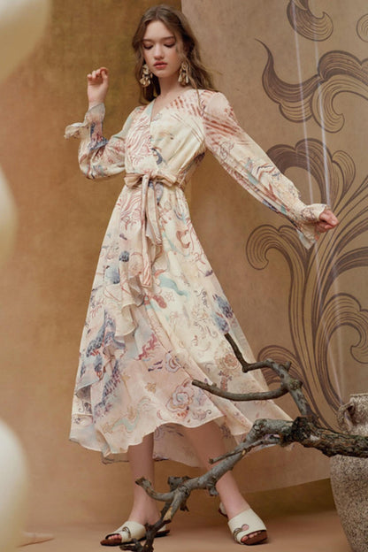 Heritage Inspired Ethnic Long Dress