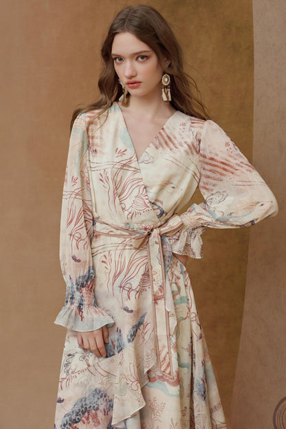 Heritage Inspired Ethnic Long Dress