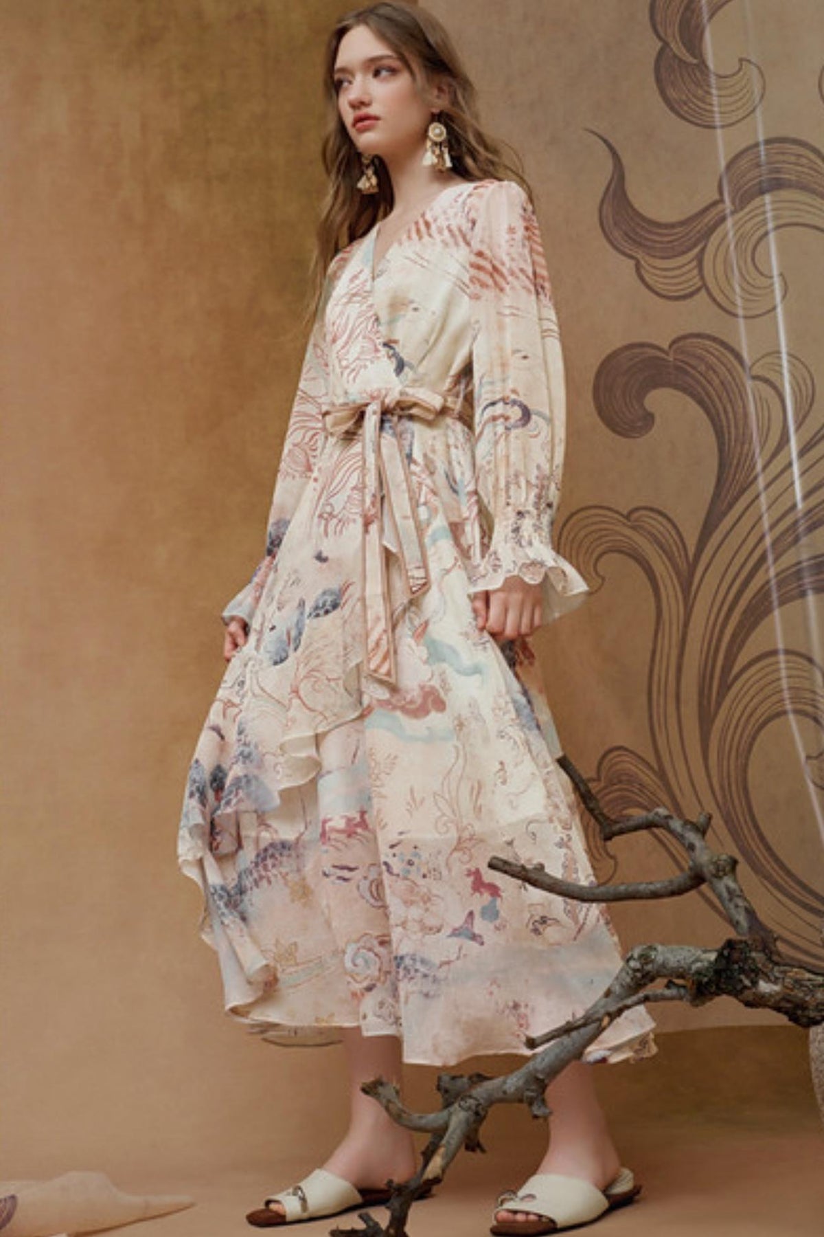 Heritage Inspired Ethnic Long Dress