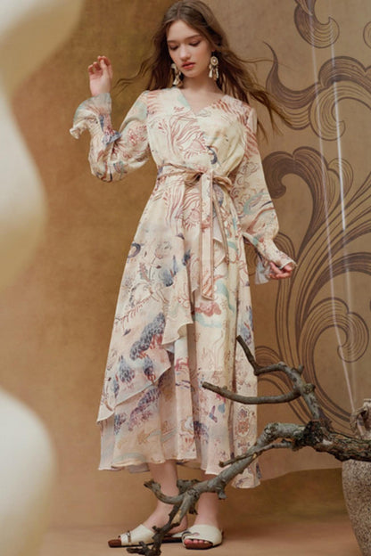 Heritage Inspired Ethnic Long Dress
