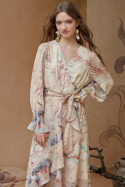 Heritage Inspired Ethnic Long Dress